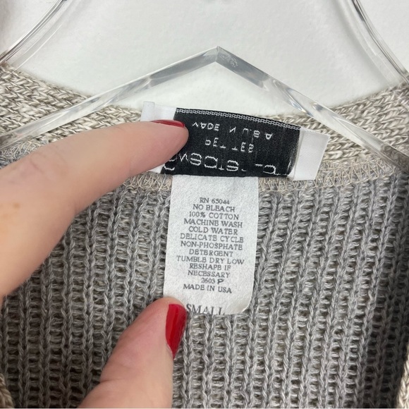 VINTAGE Sweater Loft Americana Intarsia Knit Teacher Vest Small Petite - Picture 8 of 13